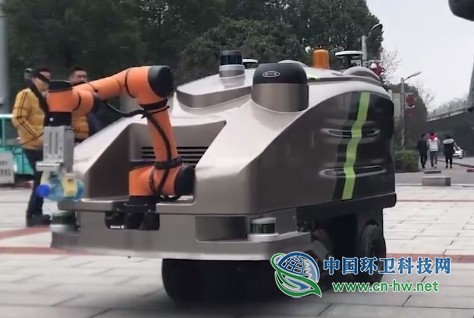 5G來了!中聯(lián)環(huán)境環(huán)衛(wèi)智慧機器人作業(yè)集群落地長沙